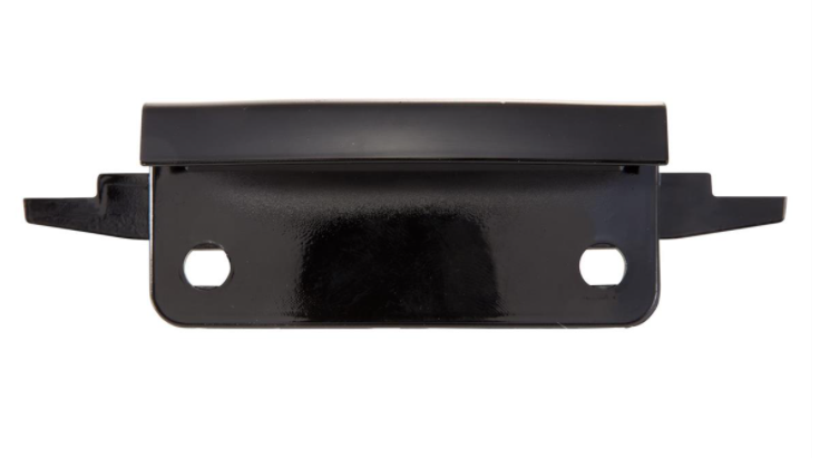 Connector mono slot tube leg shield black glossy for Vespa Primavera/Sprint 50-150ccm