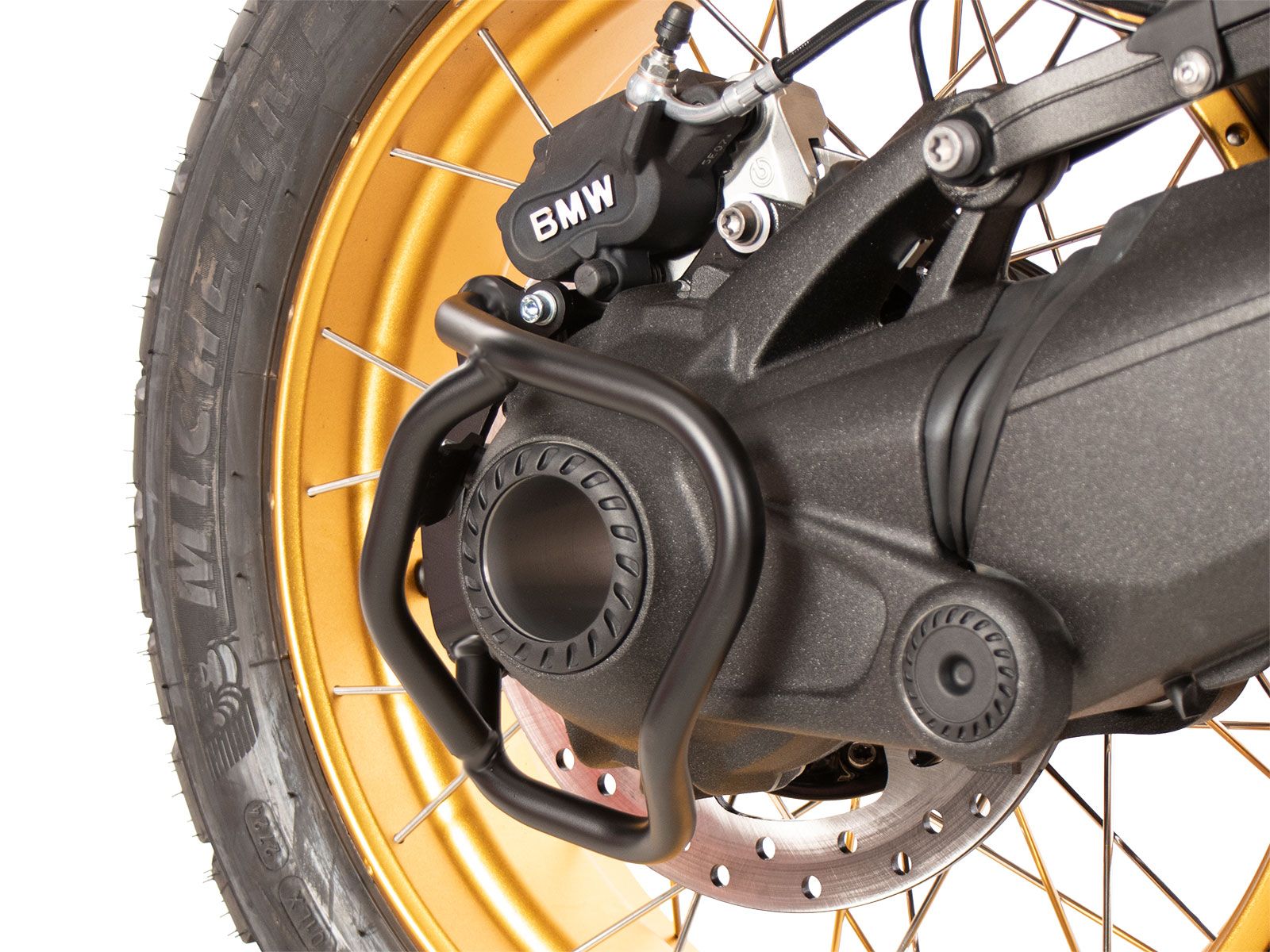 Gimbal protection black for BMW R nineT Racer (17-20) Hepco & Becker