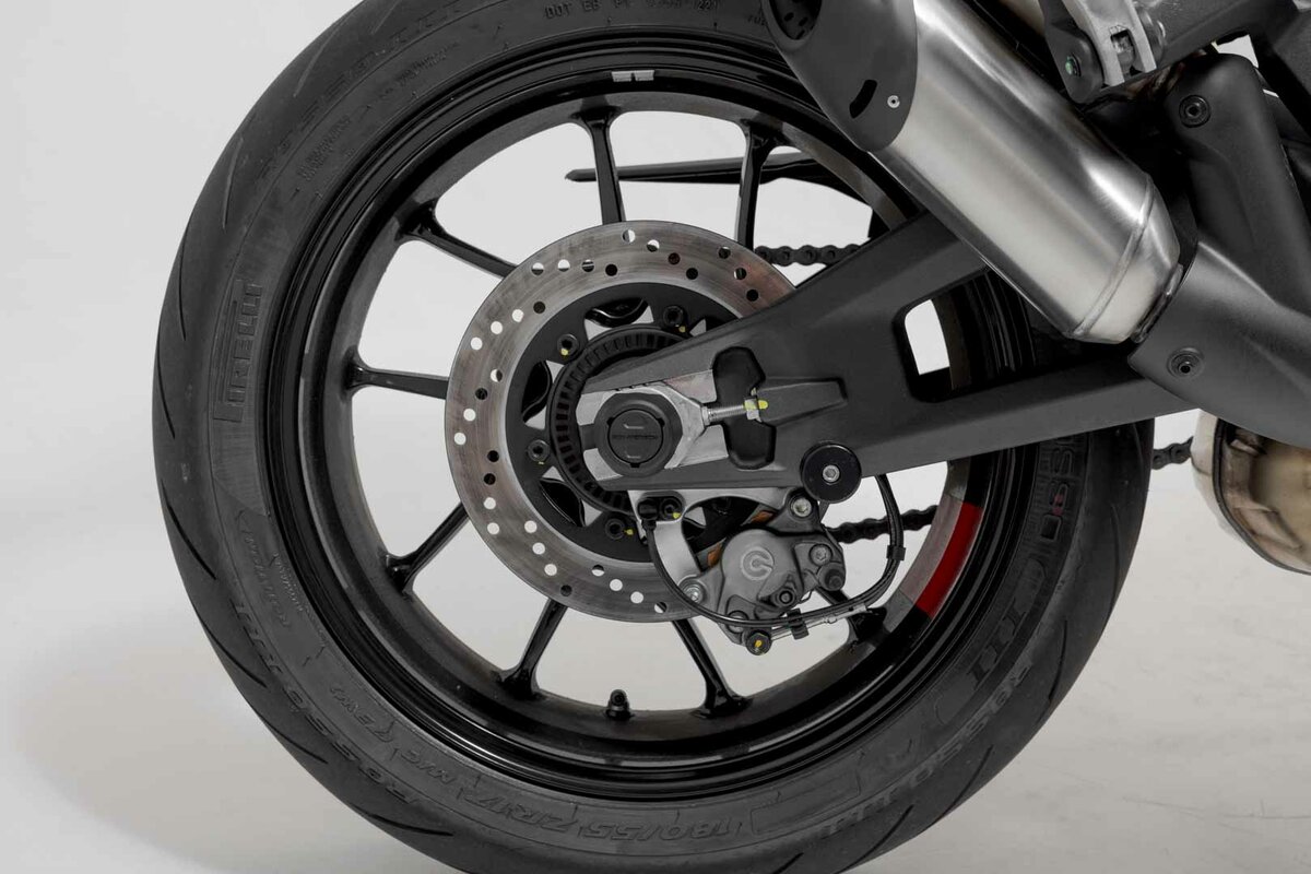 SW-Motech Crash pad kit for rear axle Ducati, KTM, Husqvarna models - SW Motech