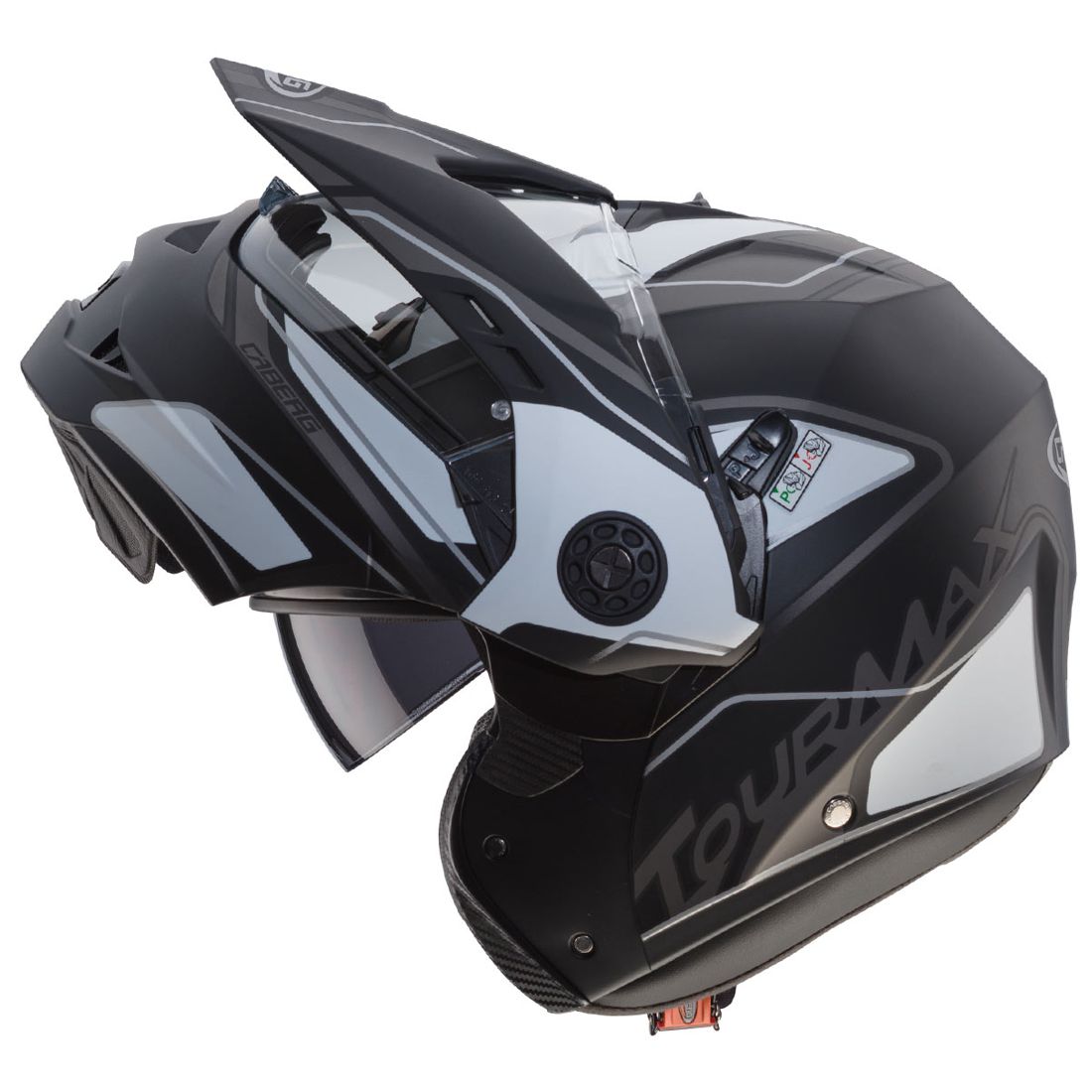 Caberg helmet Tourmax Marathon, matte black / white