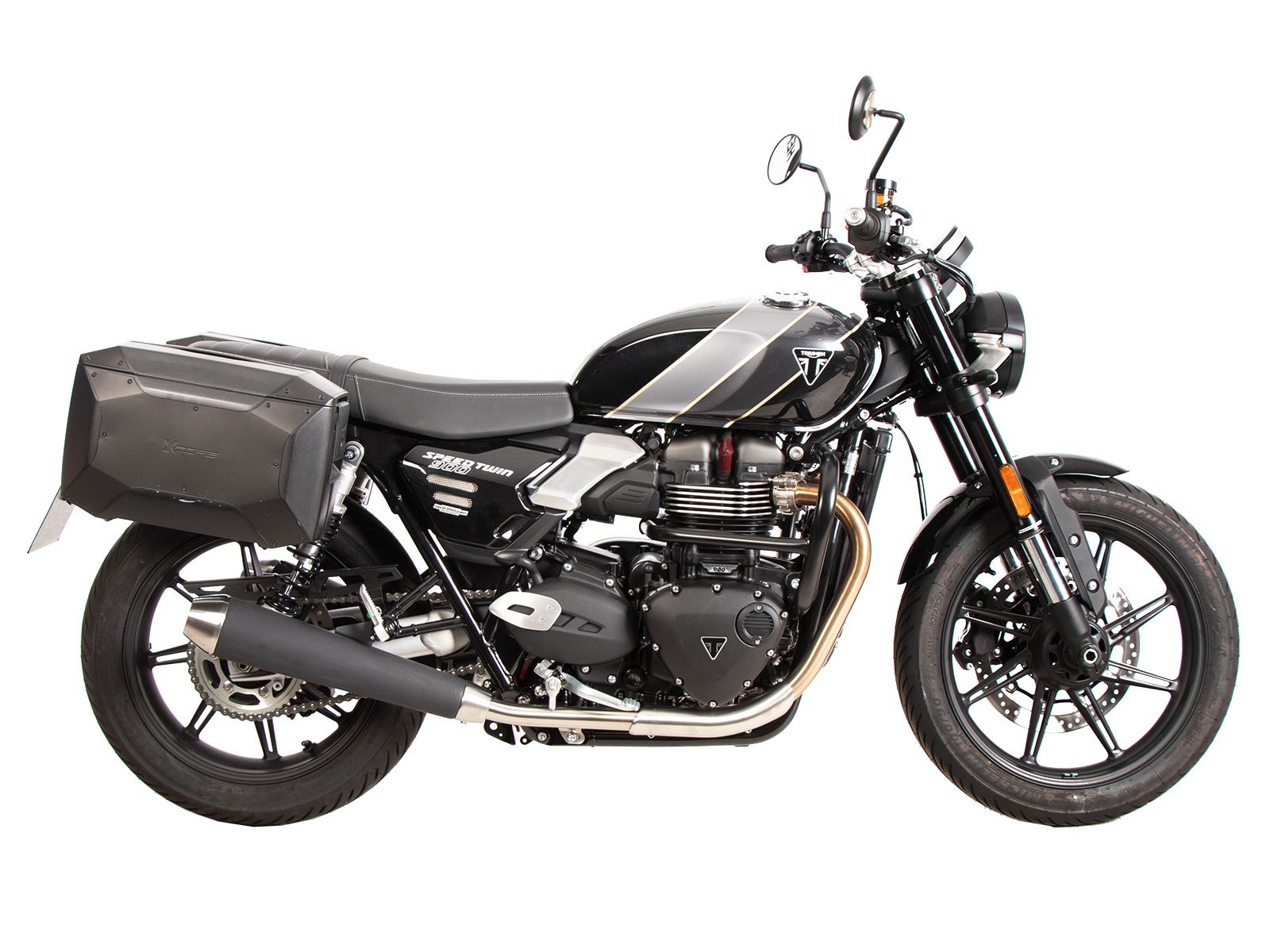 C-Bow side carrier black for Triumph Speed Twin 900 (25-) Hepco & Becker