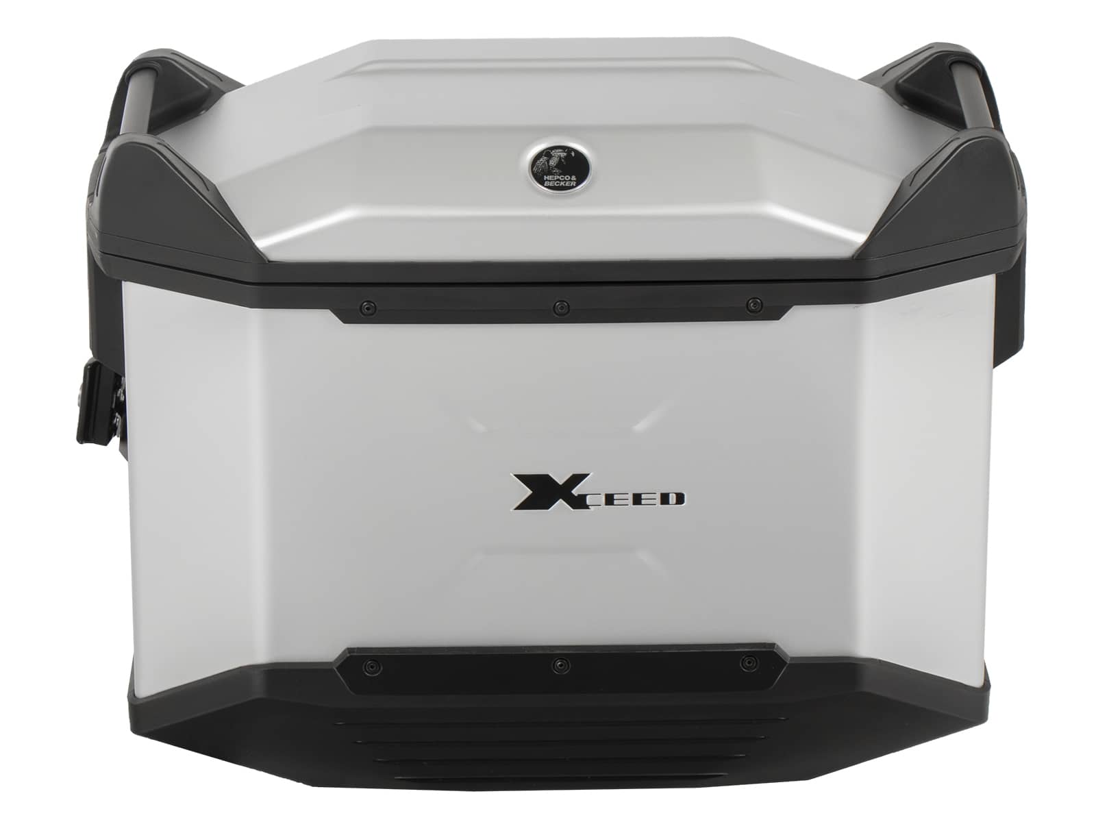 Xceed side case 38 ltr. silver Hepco & Becker