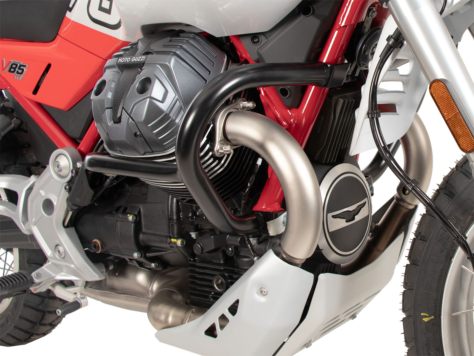 Engine guard black for Moto Guzzi V85 TT (24-) Hepco & Becker