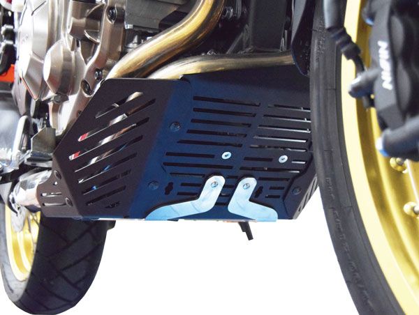 Aluminum engine protection plate for Honda CRF 1000 L Africa Twin, black