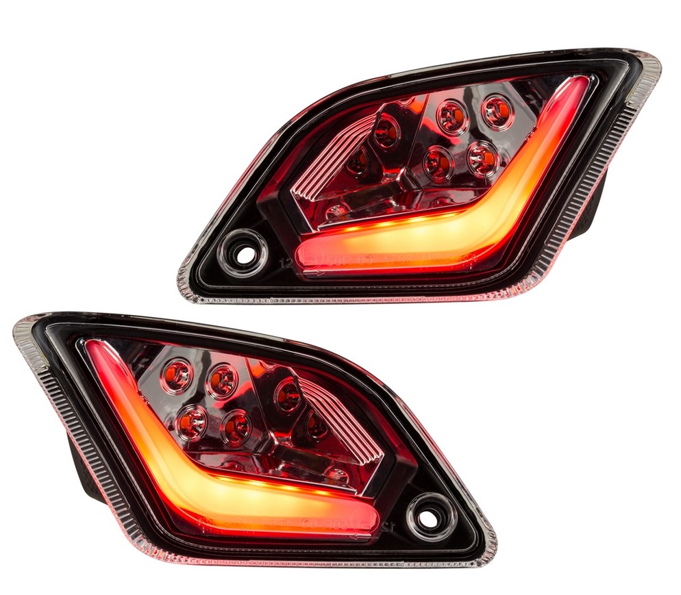Turn signal kit rear left/right for Vespa GTS/GTS Super/GTV 125-300cc ('14-), clear