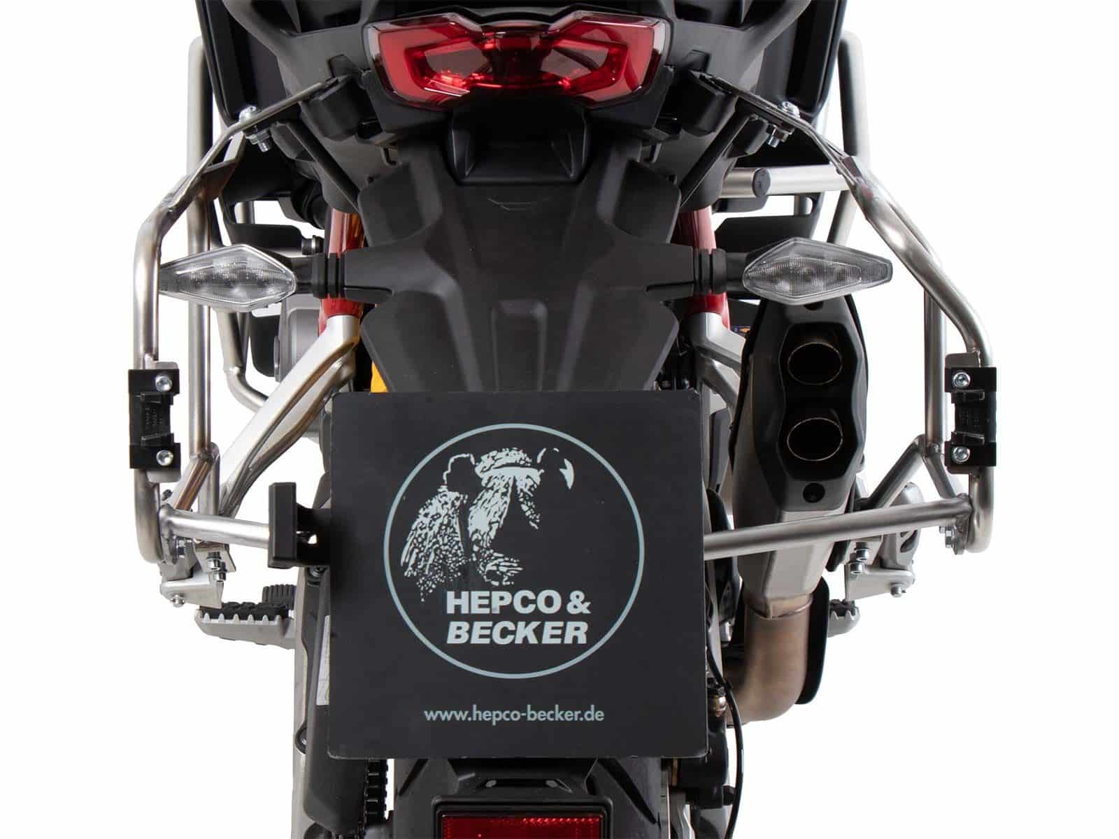 Side case carrier cutout stainless steel for Ducati Multistrada V4 /S /Pikes Peak /Rally /RS (25-)