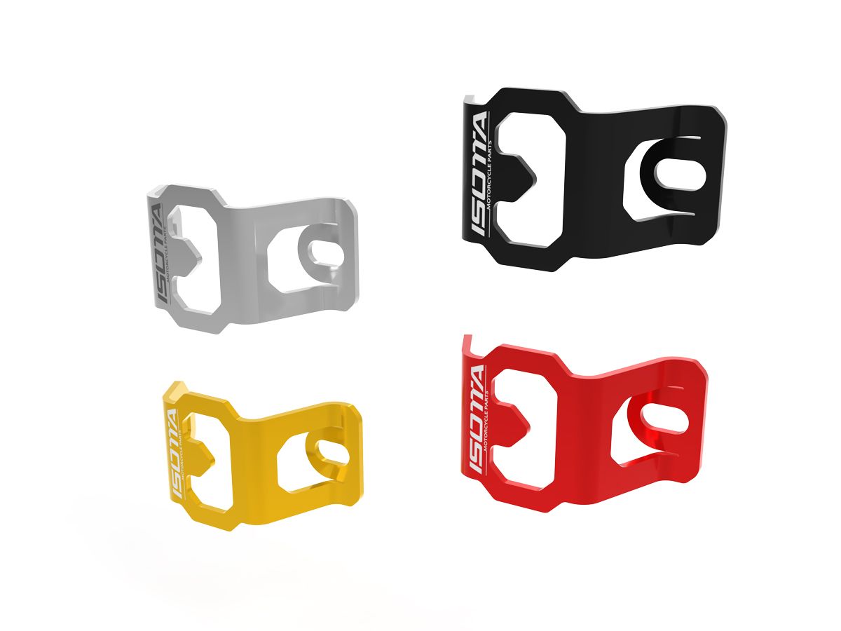 Protection for the rear brake fluid reservoir for Moto Guzzi V100 Mandello S /Stelvio 1000