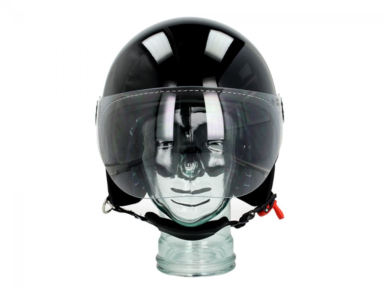 Vespa jet helmet Visor 3.0 black