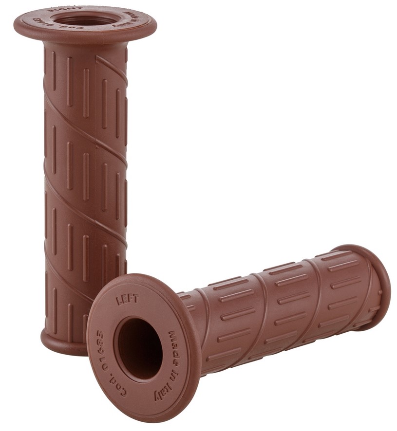 Grips for Vespa GTS/GTS Super/GT/GT L 125-300cc, tobacco brown