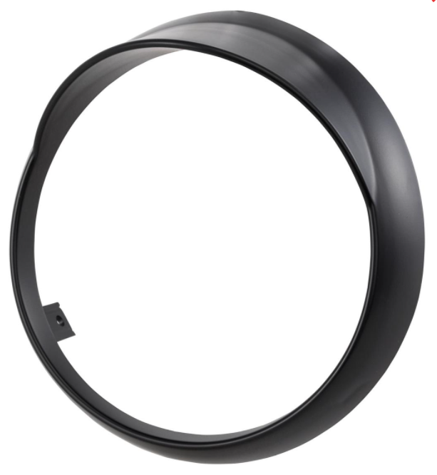 Lamp ring for Vespa Primavera 50-150cc 2T/4T, black matt