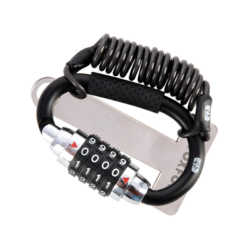 Oxford helmet lock black - OX656