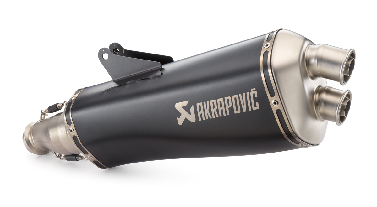 Akrapovic Slip-On LINE exhaust system black for 690 Enduro / SMC (Bj.19-)