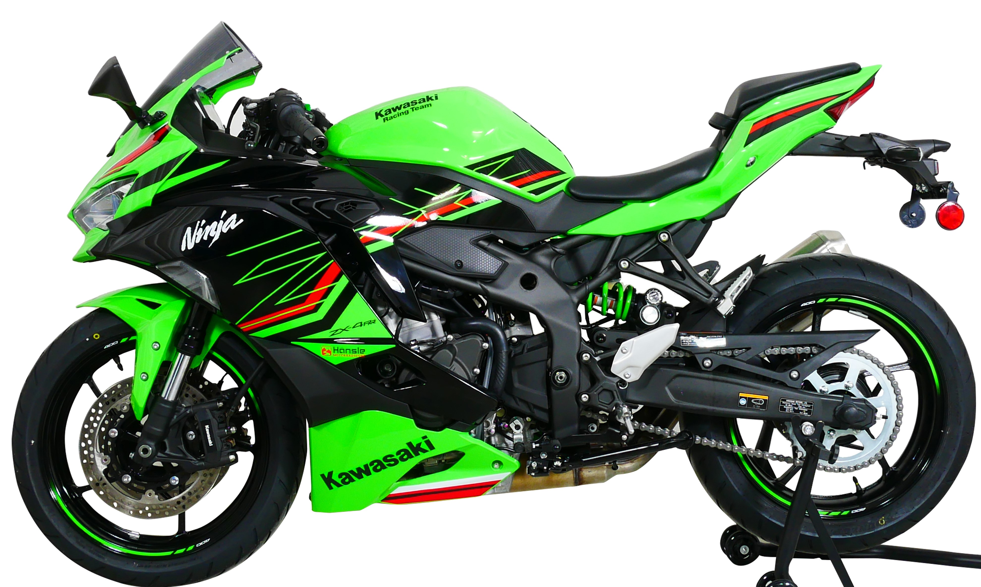 MRA Racing windshield "R" smoke gray for Kawasaki ZX-4 R / ZX- 4 RR (24-)