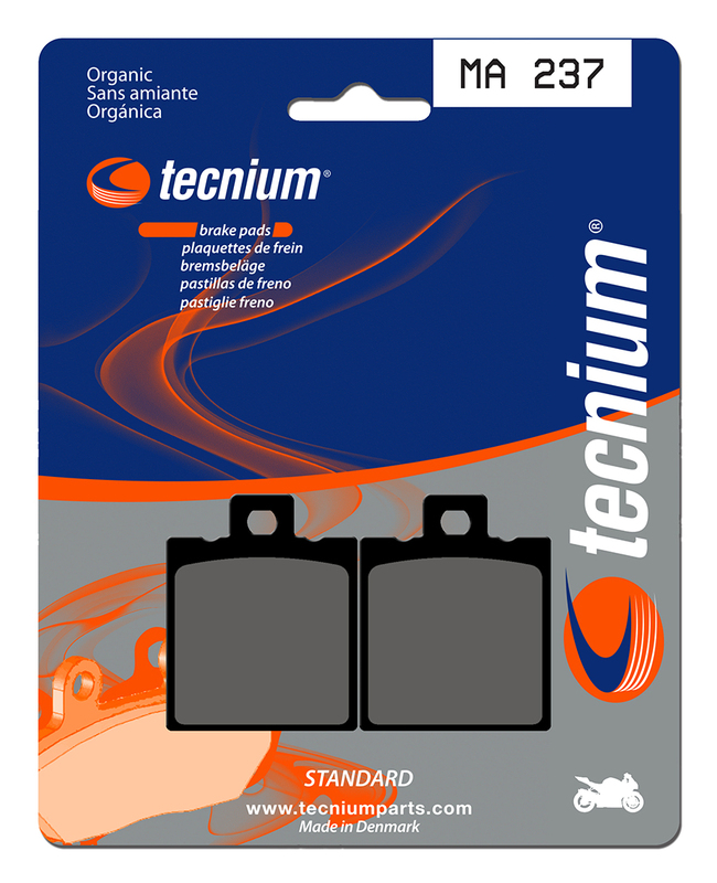 Tecnium Street Organic Brake Pads - MA237