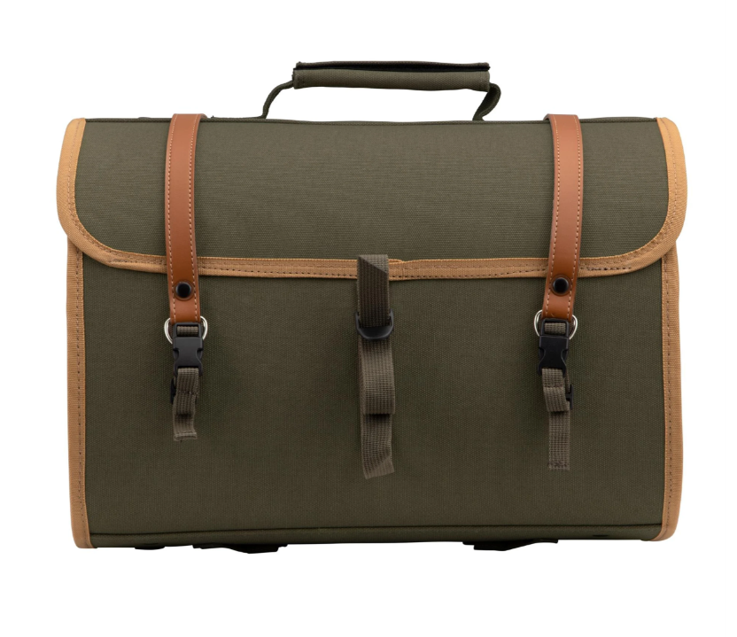 Bag "Classic" large for Vespa, canvas, olive