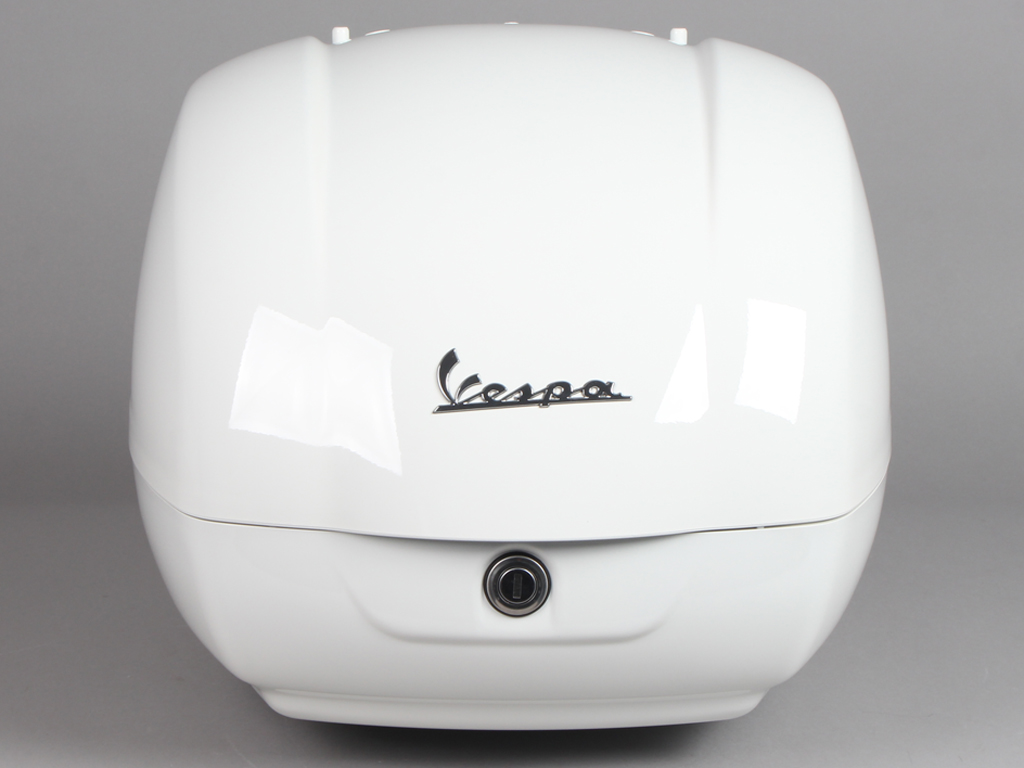 Original top case for Vespa GTS - white montebianco / innocenza 544