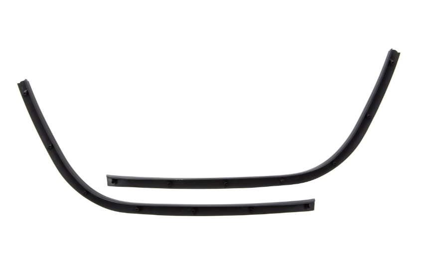 Mono slot tube leg shield & kick plate for Elettrica/Primavera/Sprint 50-150cc, black shine