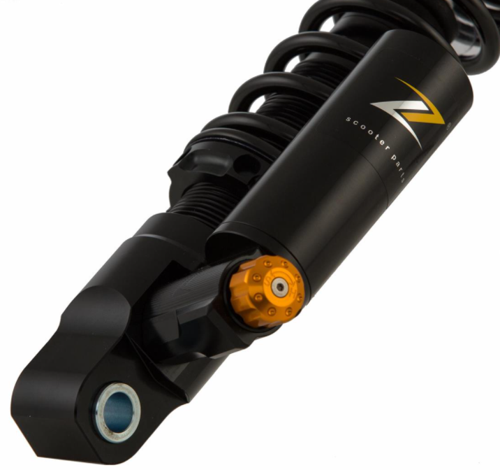Shock absorber "Black Edition" front for Vespa GTS/GTS Super 125-300cc ('14-'16), black