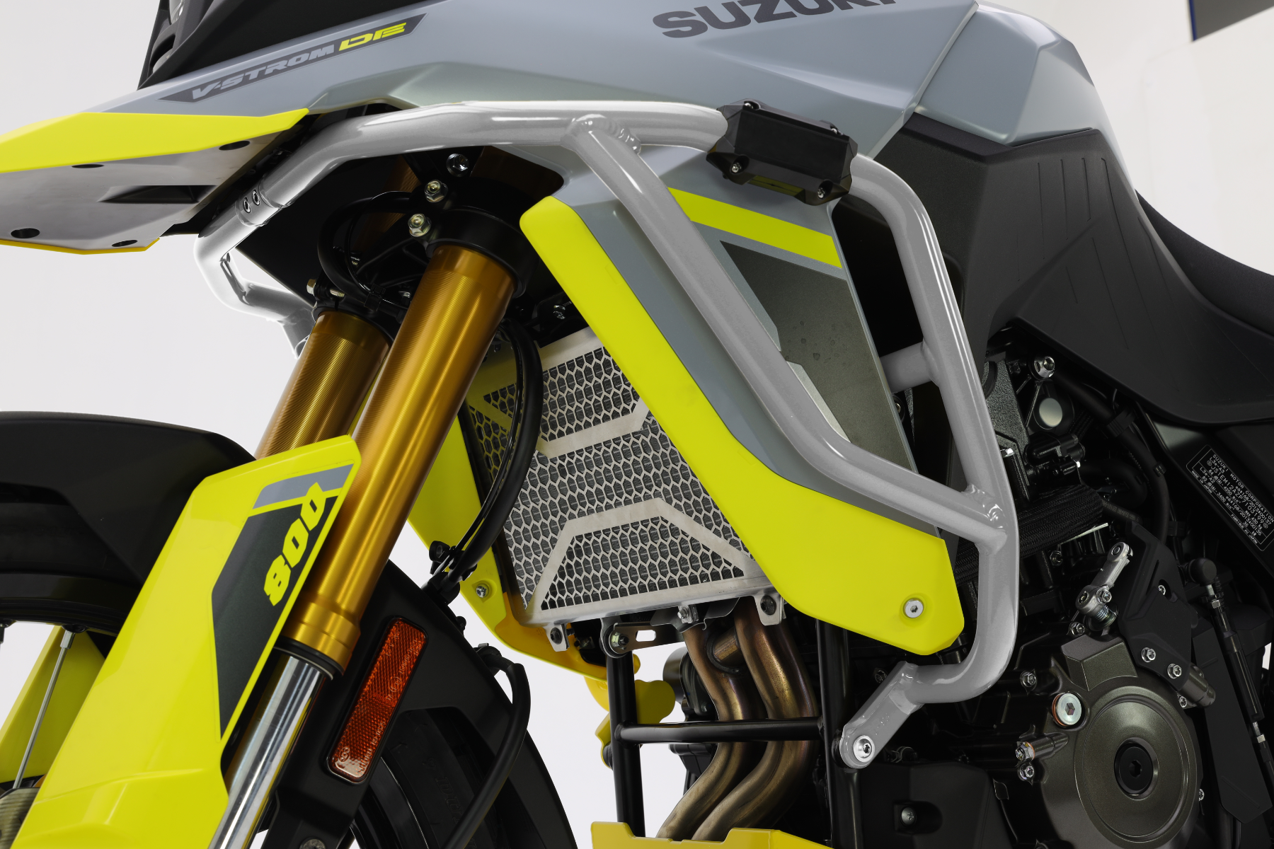 Crash bar gray aluminum for Suzuki V-Strom 800 DE (23-)