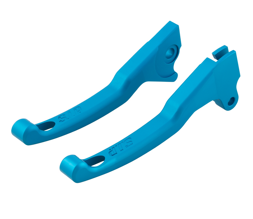 Sport lever set brake Shorty for Vespa LX /LXV /S /Primavera /Sprint 50-150ccm, blue matt