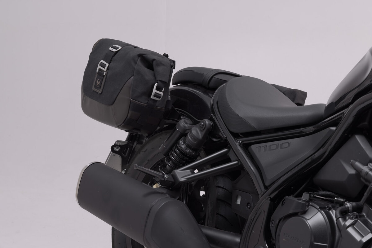 Legend Gear side bag system LC Black Edition for Honda CMX 1100 Rebel /SE (21-)