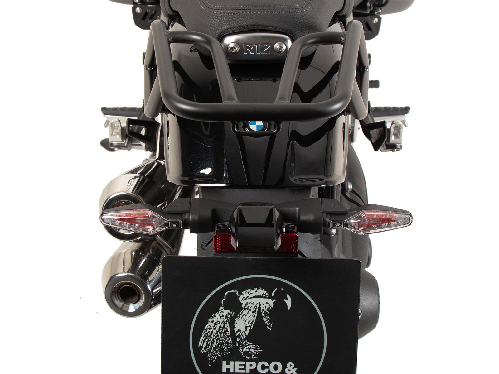 Tubular luggage rack black for BMW R 12 (24-) Hepco & Becker