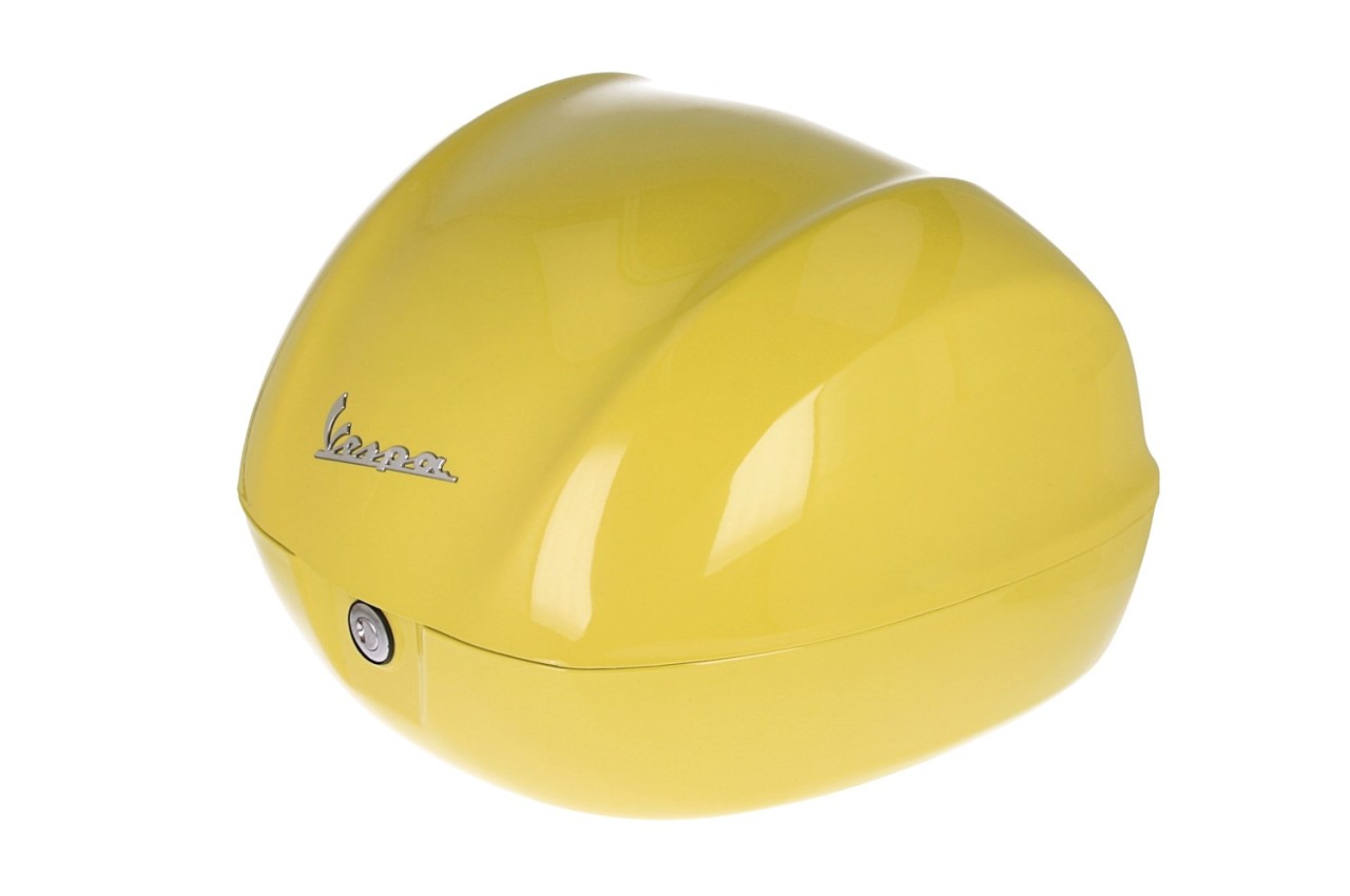 Original topcase 32 l. for Vespa Primavera / GTS (Yellow L08)