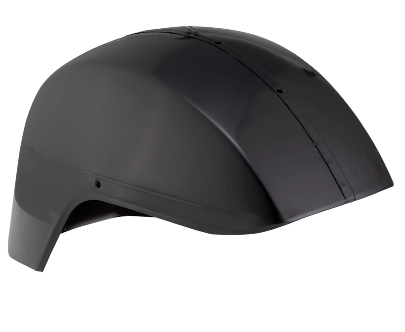 Mudguard FA ITALIA for Vespa PX 80-200cc, metal, black