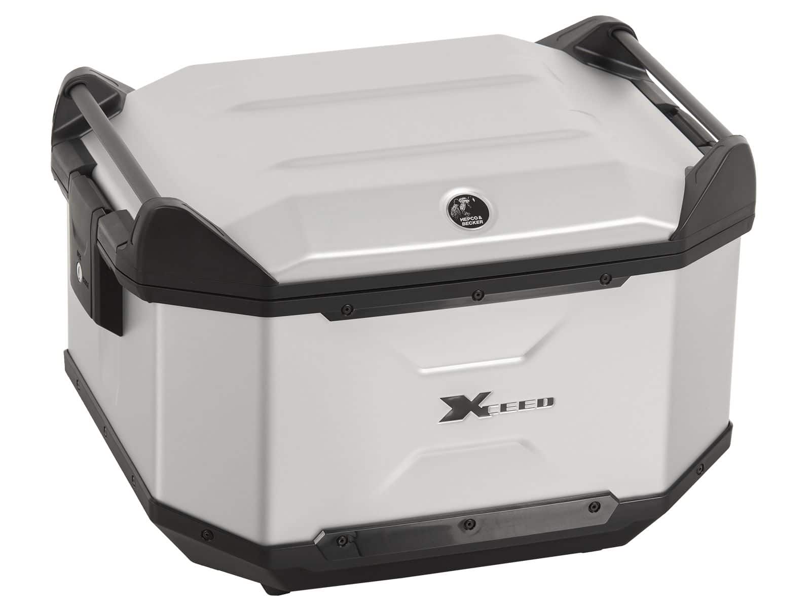 Xceed Aluminium Top Case, 45 litres, silver, Hepco & Becker