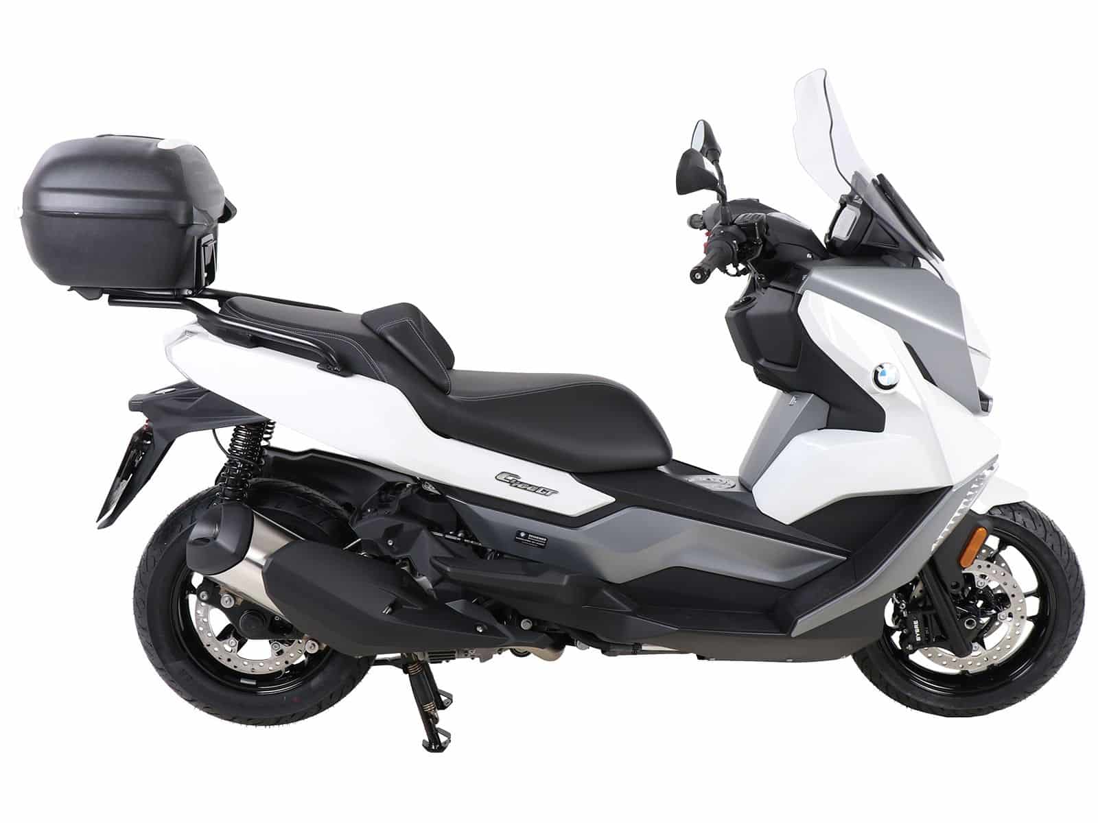 Alurack top case carrier black for BMW C 400 GT (25-) Hepco & Becker