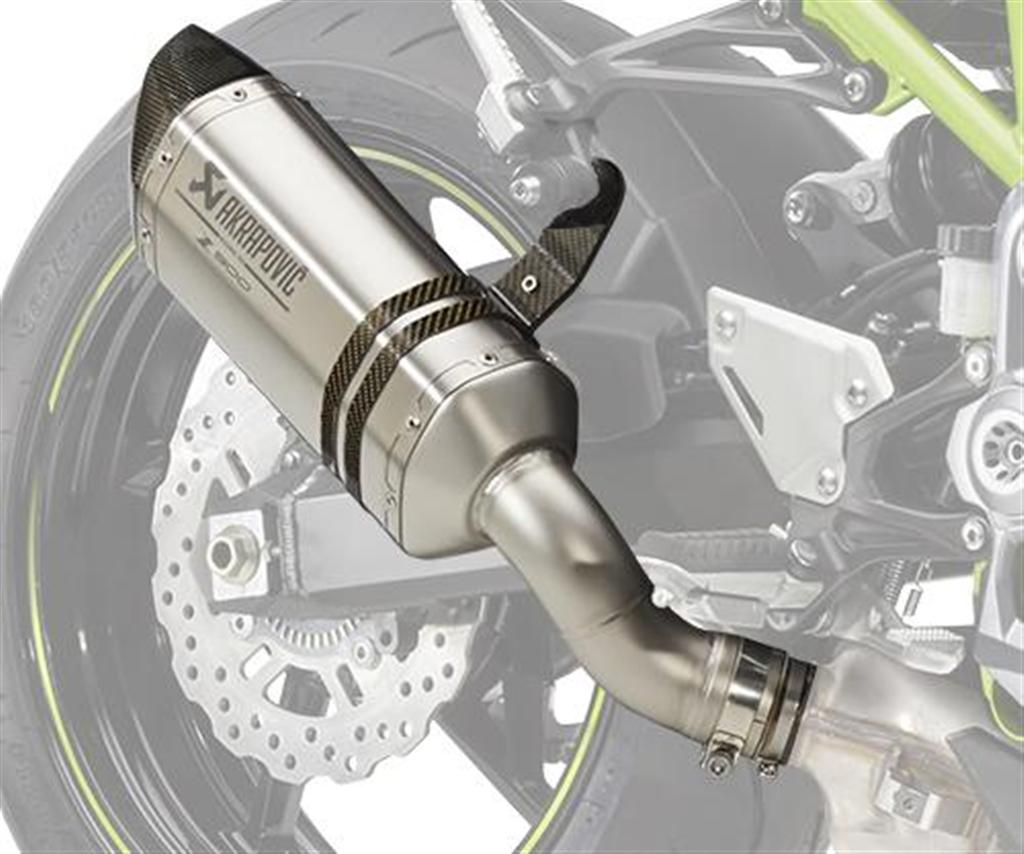 Akrapovic- Exhaust Titanium Z900 2017 Original Kawasaki