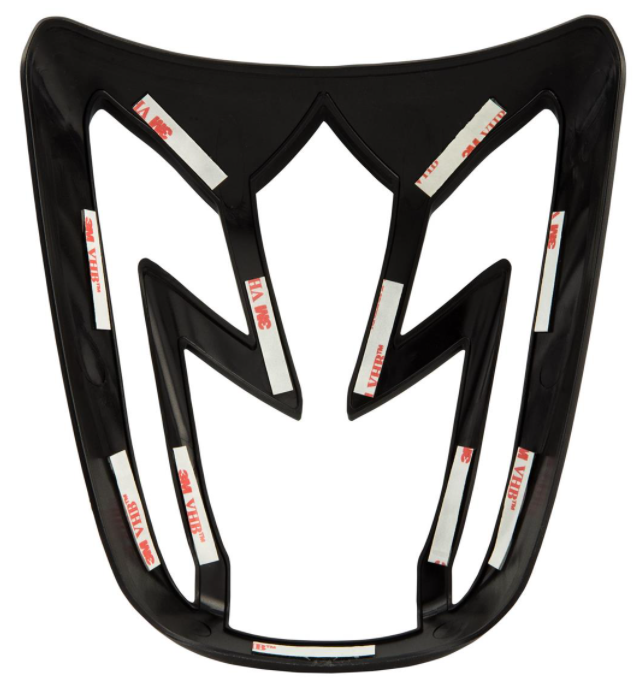 Rear light grid for Vespa Primavera/​Sprint 50-150ccm 2T/​4T AC, matt black