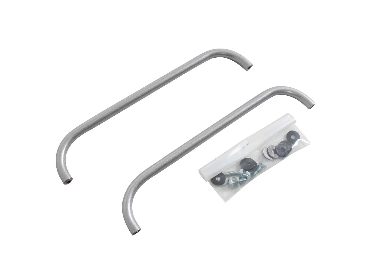 Silver railing for Xplorer Topcase 45 including Hepco & Becker fastening material