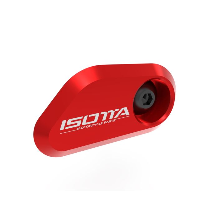 ABS sensor protection red for Moto Guzzi V100 Mandello S / Stelvio 2024