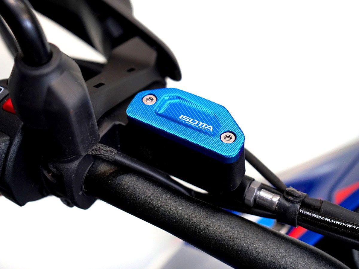 Caps for brake and clutch fluid reservoir for BMW R 1300 GS /Adventure