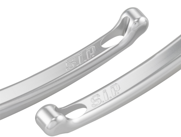 Sport lever set brake left/right for Vespa LX/LXV/S/Primavera/Sprint 50-150ccm, silver