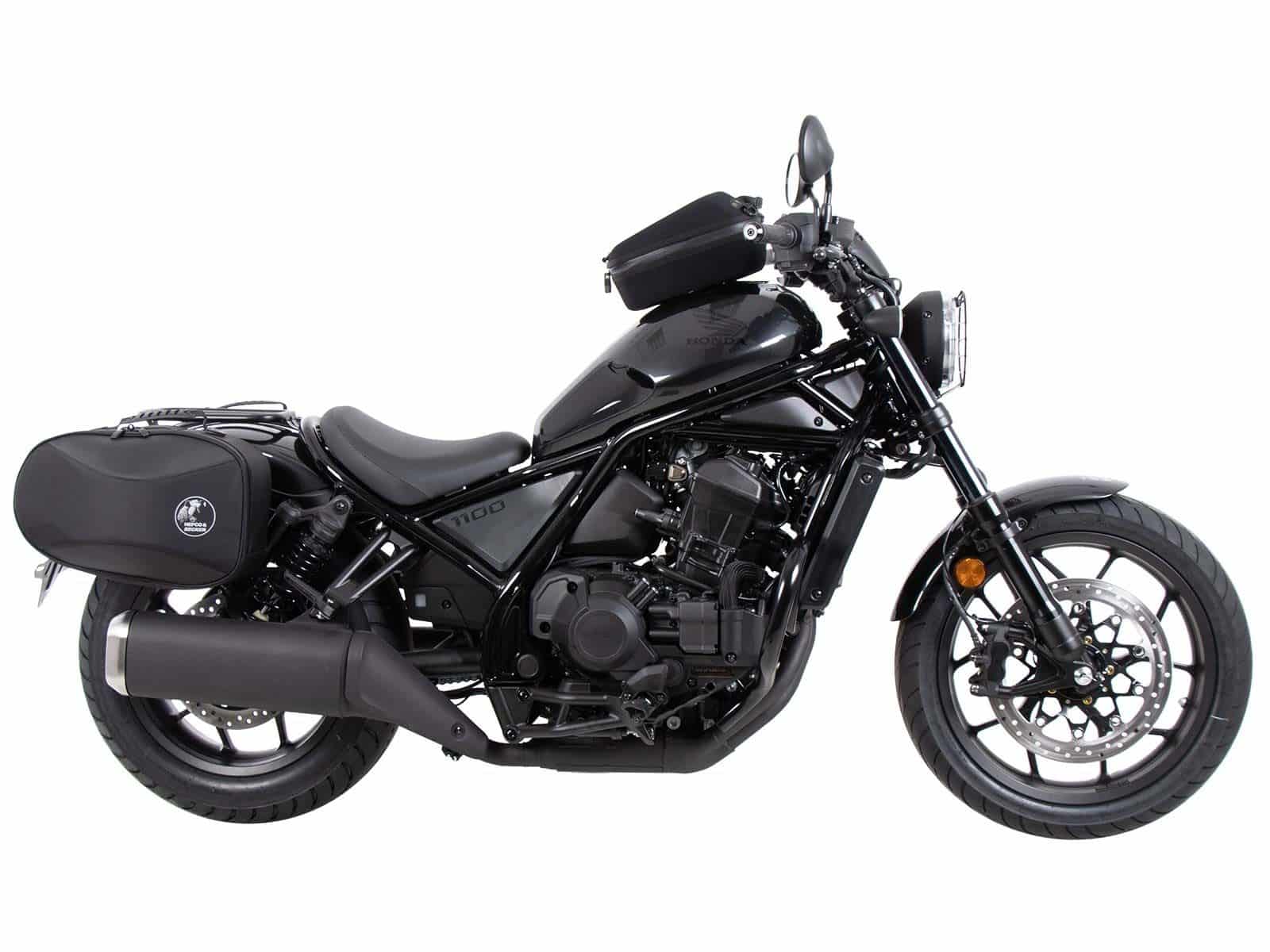 C-Bow side carrier black for Honda CMX 1100 Rebel /DCT (21-24) Hepco & Becker