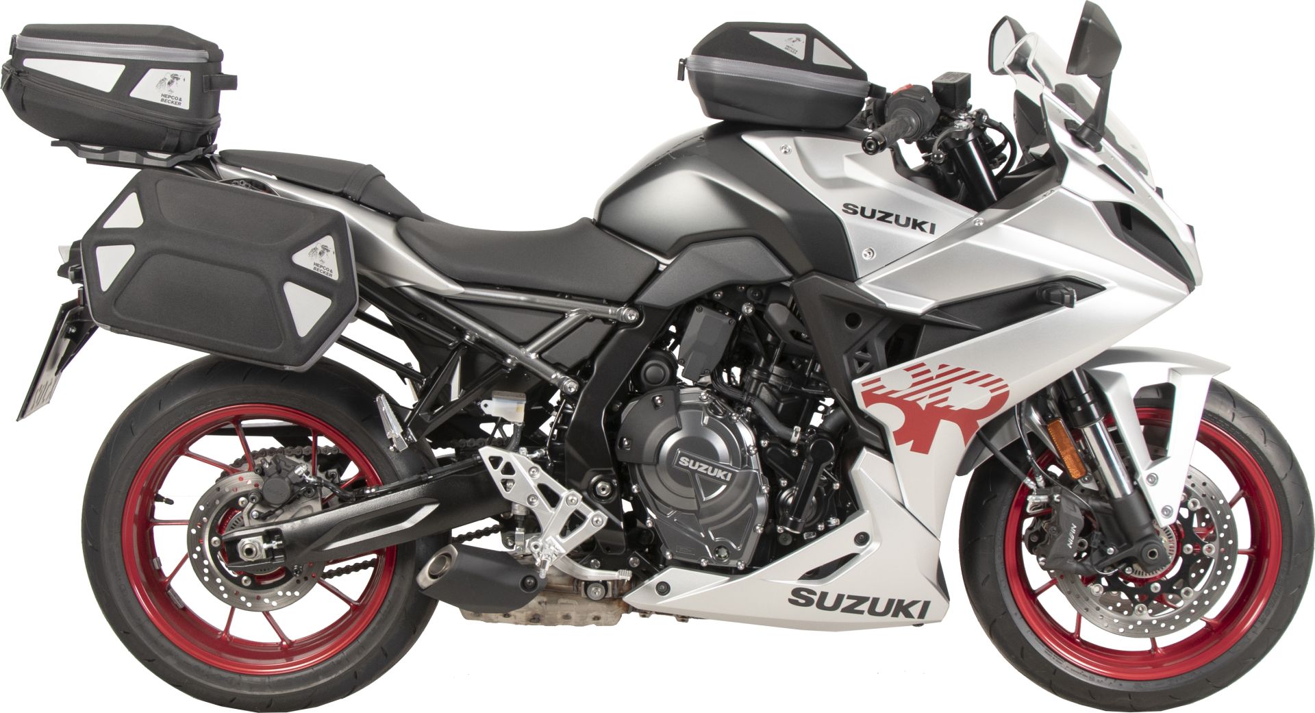 Smartrack rear carrier black for Suzuki GSX-8R (24-) Hepco & Becker