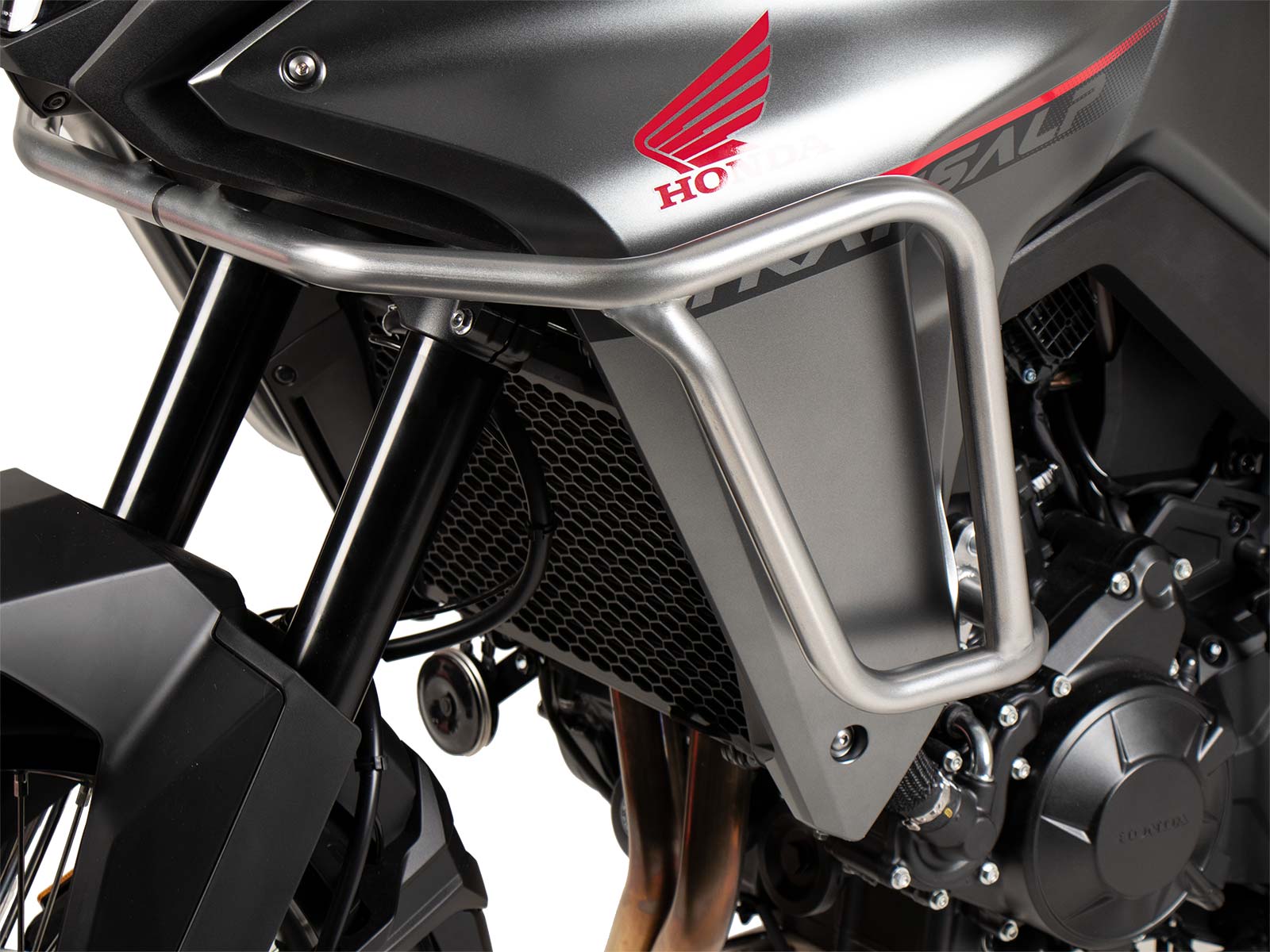 Silver tank guard for Honda XL 750 Transalp (25- ) Hepco & Becker