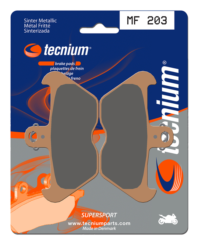 Tecnium Street Performance sintered metal brake pads - MF203