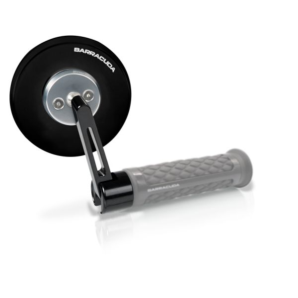 Barracuda mirror SKIN-S BAR END B-LUX black / silver