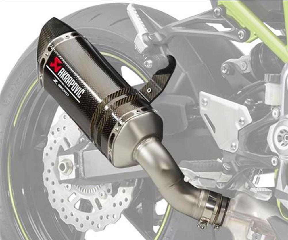 Akrapovic carbon sport exhaust for Kawasaki Z 900 /SE (25-)