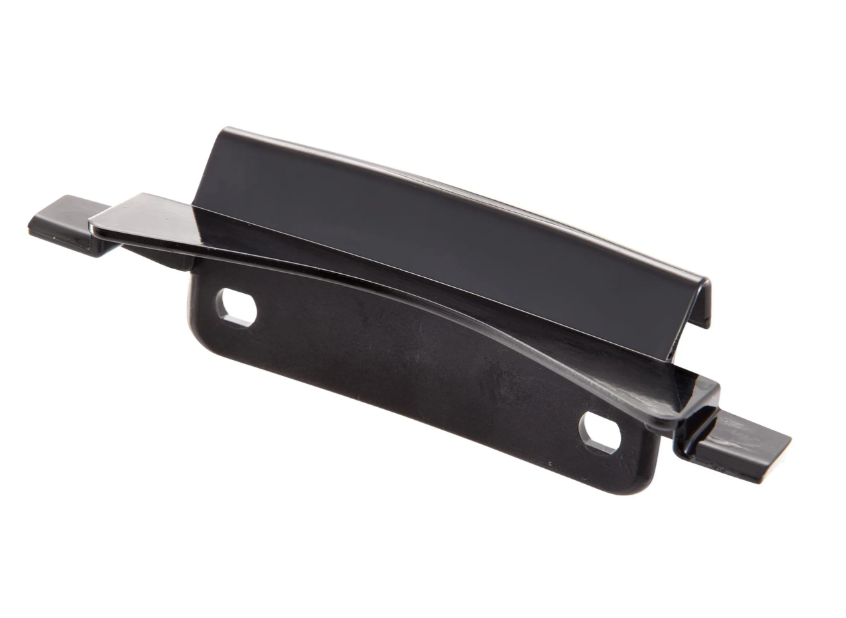 Mono slot tube leg shield & kick plate for Elettrica/Primavera/Sprint 50-150cc, black shine