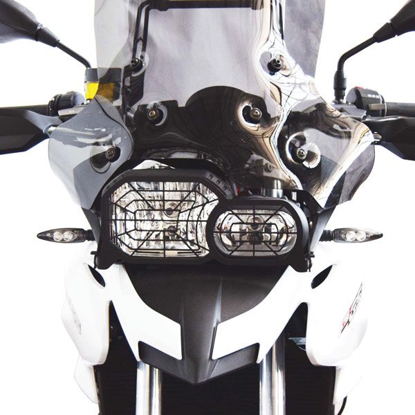 Folding headlight guard for BMW F 700 GS (12-18)