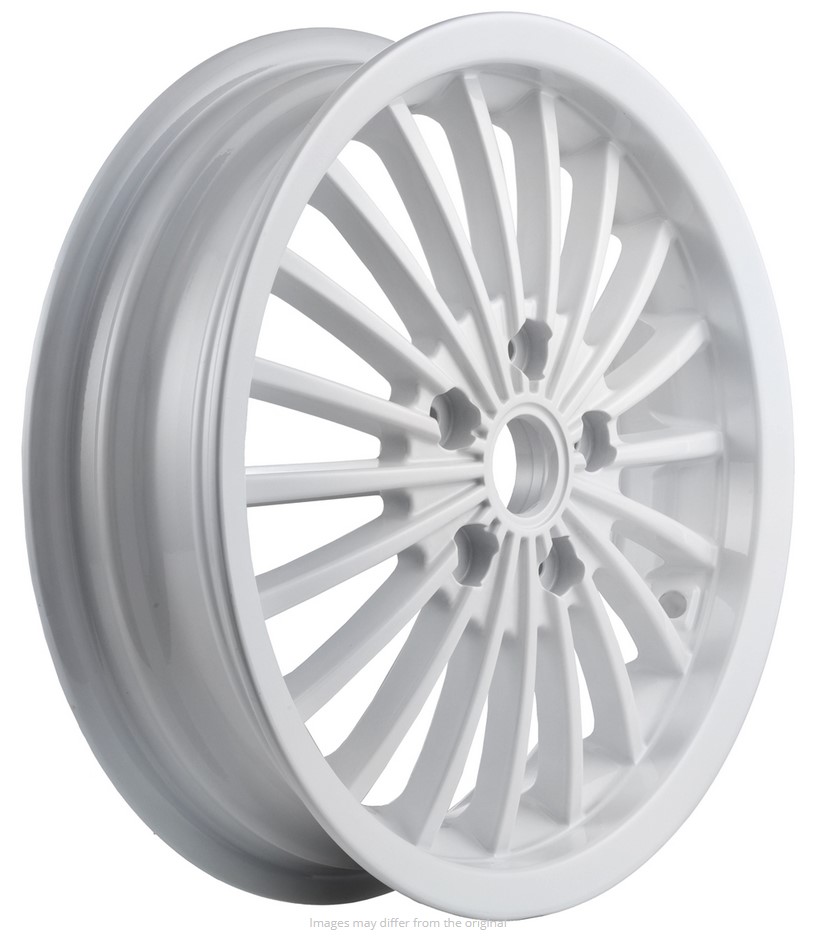 Rim front/rear for Vespa GTS/GTS Super/GTV/GT 60/GT/GT L 125-300cc, white