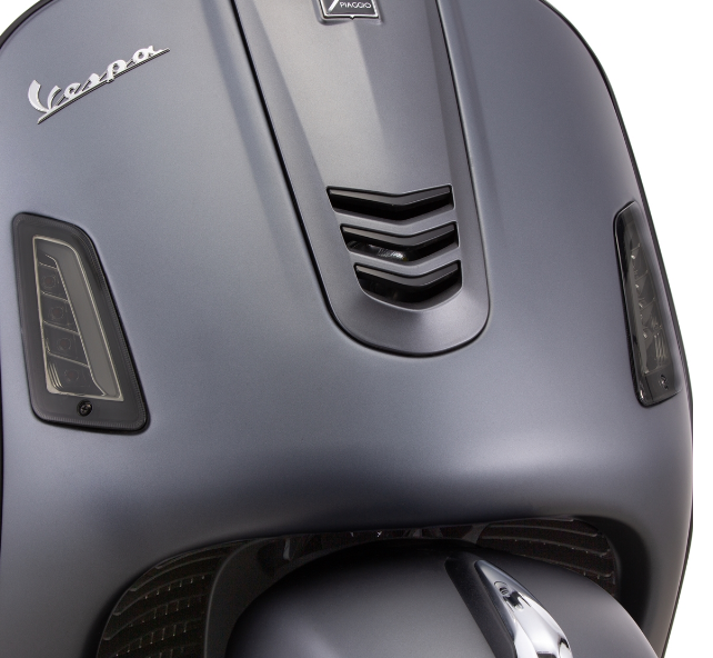 Turn signal kit front & rear for Vespa GTS/GTS Super/GTV 125-300cc ('14-), tinted