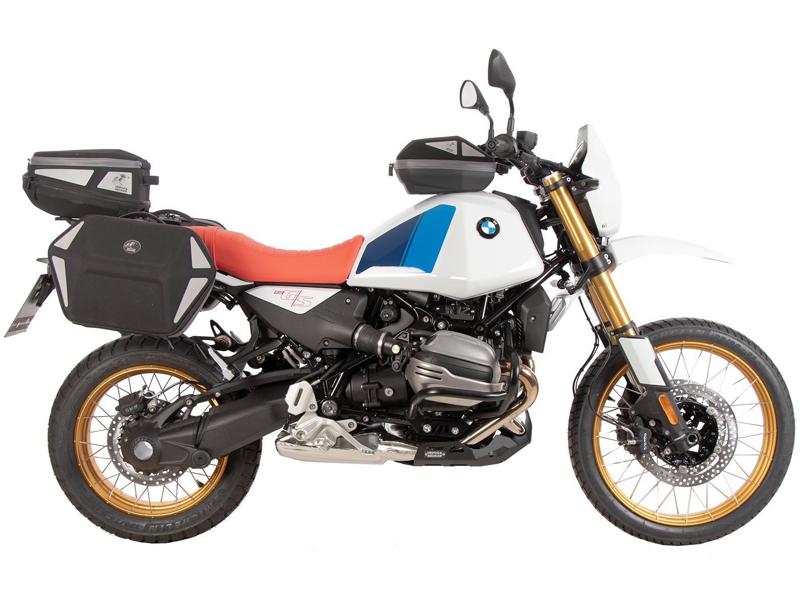C-Bow side carrier black for BMW R 12 G/S (25-) Hepco & Becker