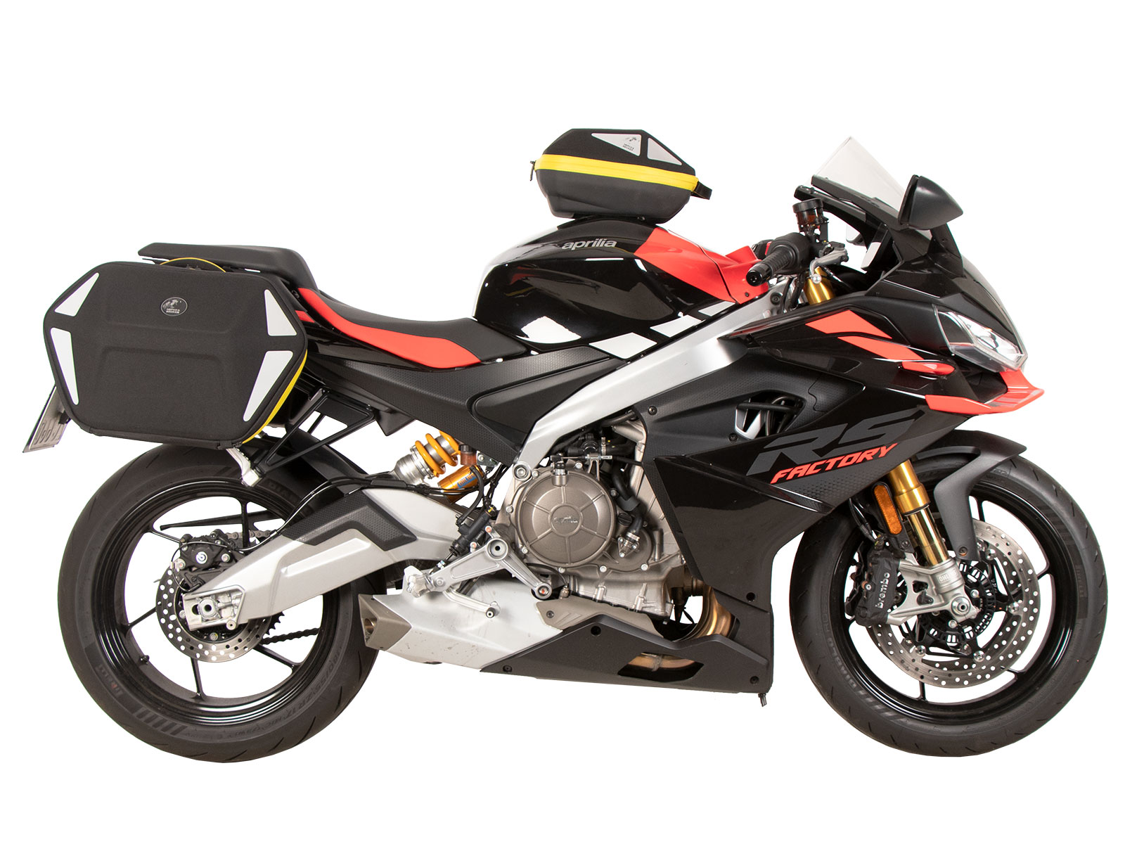 C-Bow side carrier black for Aprilia RS 660 / Factory (25-) Hepco & Becker