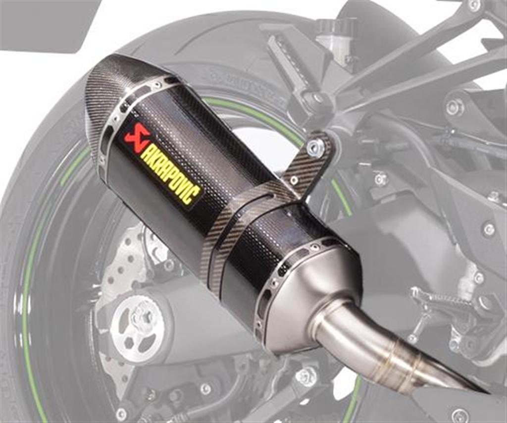 Akrapovic exhaust Dual exhaust Carbon Z1000 MY17 Z1000 2017 Original Kawasaki