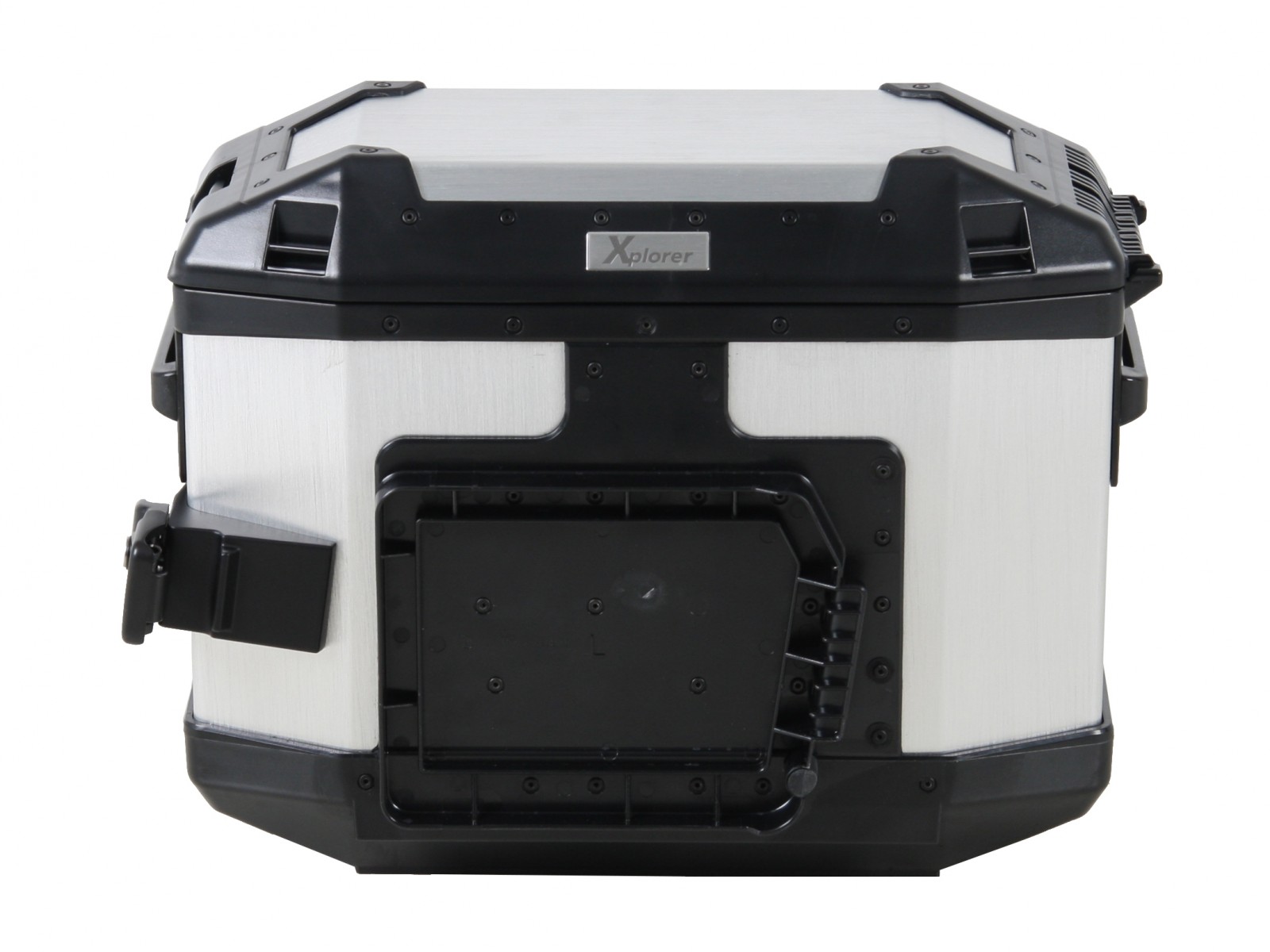 Side case Alu Xplorer 30 silver Hepco & Becker